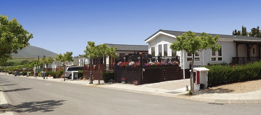 A street on Park La Posada