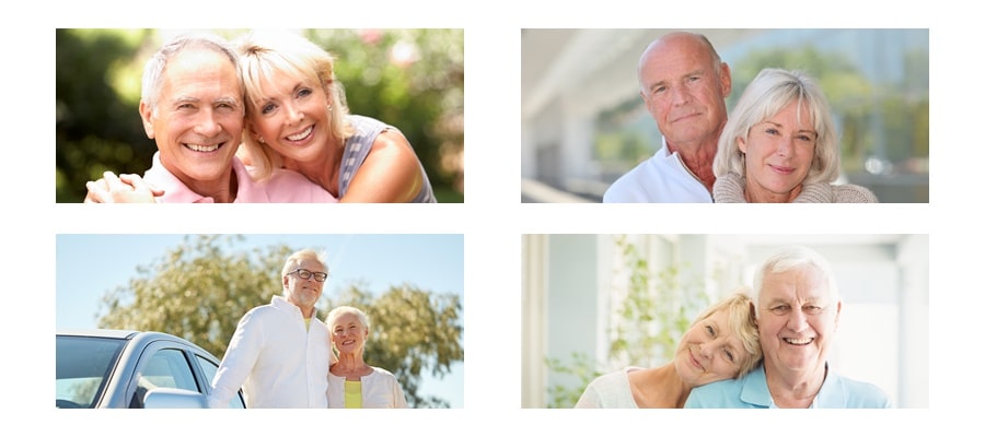 Couples promoting Park la Posada lifestyle